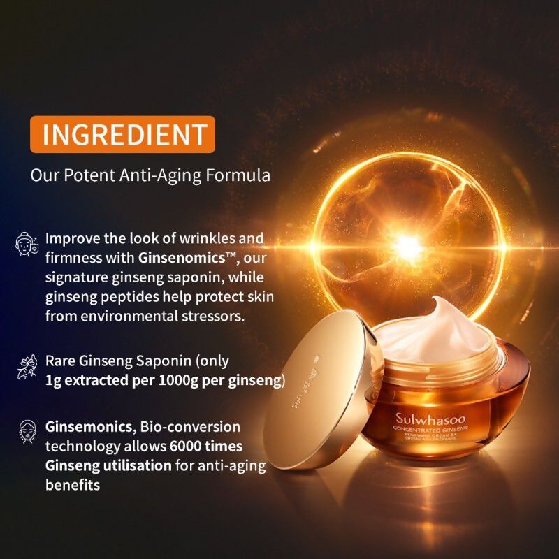 Sulwhasoo Concentrated Ginseng Renewing Cream - Distacart
