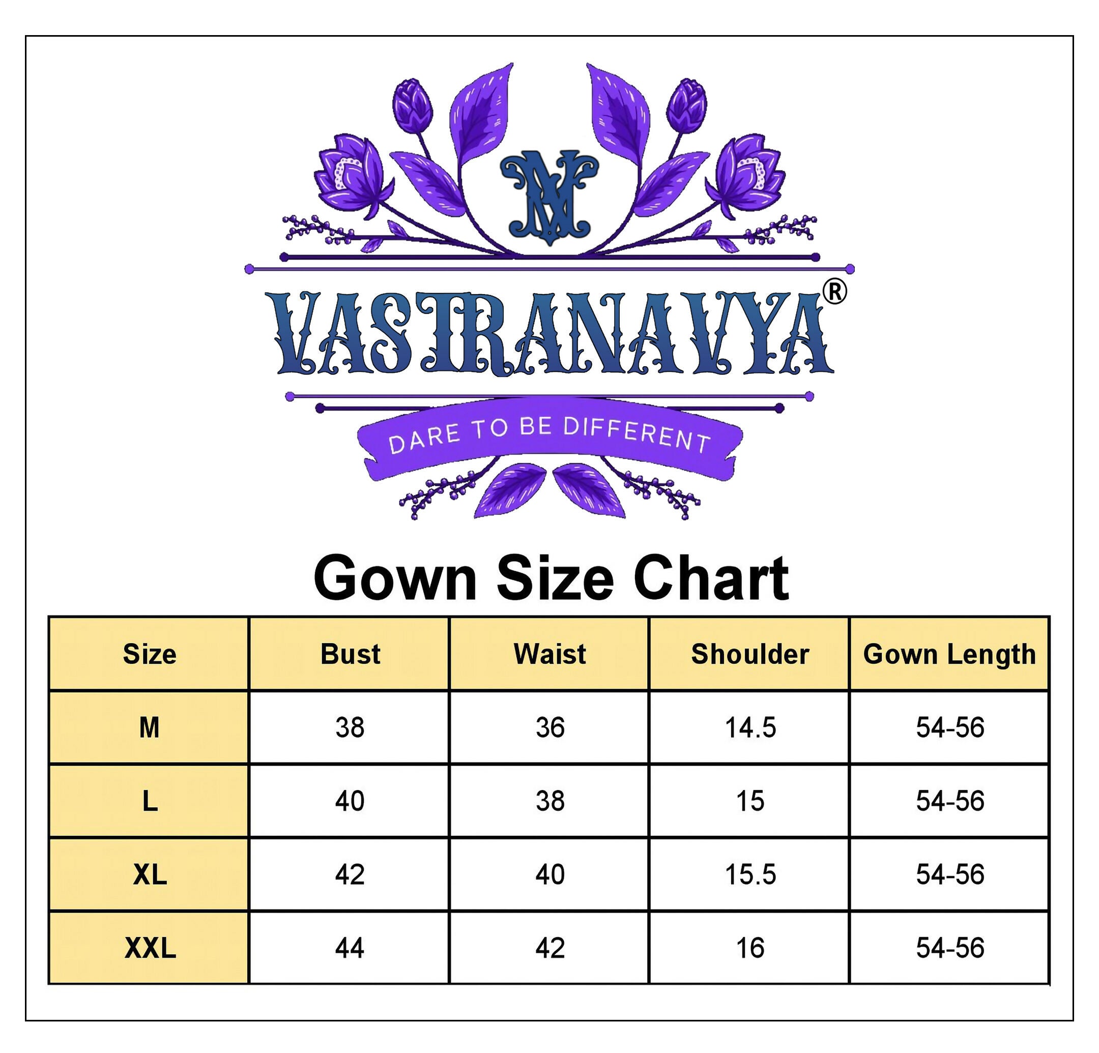 Gown Size Chart (5)