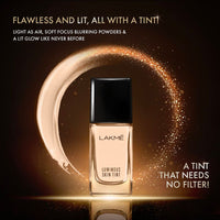 Thumbnail for Lakme Absolute Luminous Skin Tint Foundation - Cool Cinnamon - Distacart