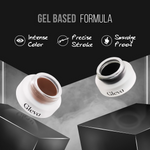 Thumbnail for Gleva Compact Black Gel Eyeliner - Brown - Distacart