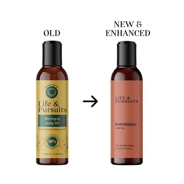 Life & Pursuits Organic Bhringraj Scalp Oil - Distacart