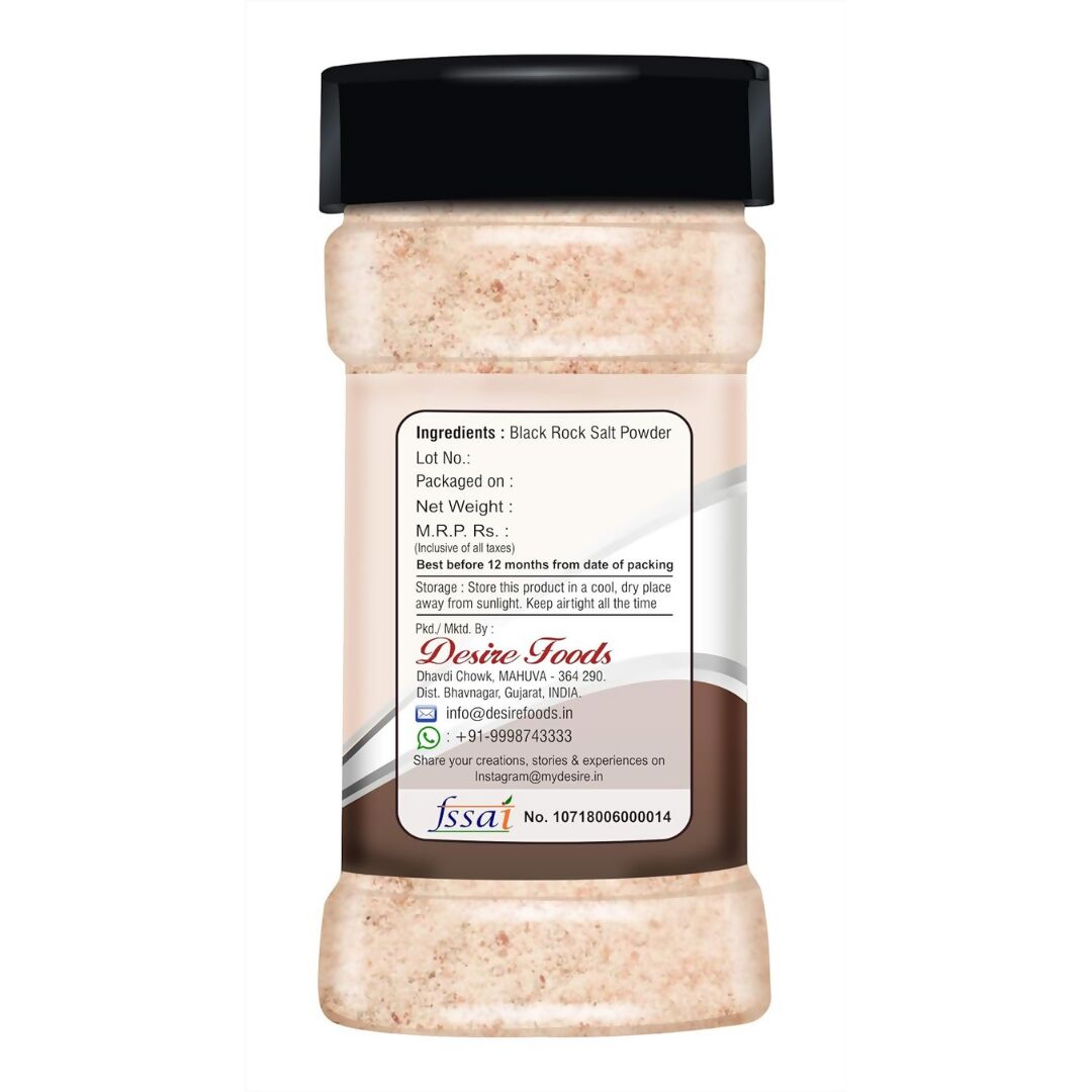 Desire Black Rock Salt Powder - Distacart