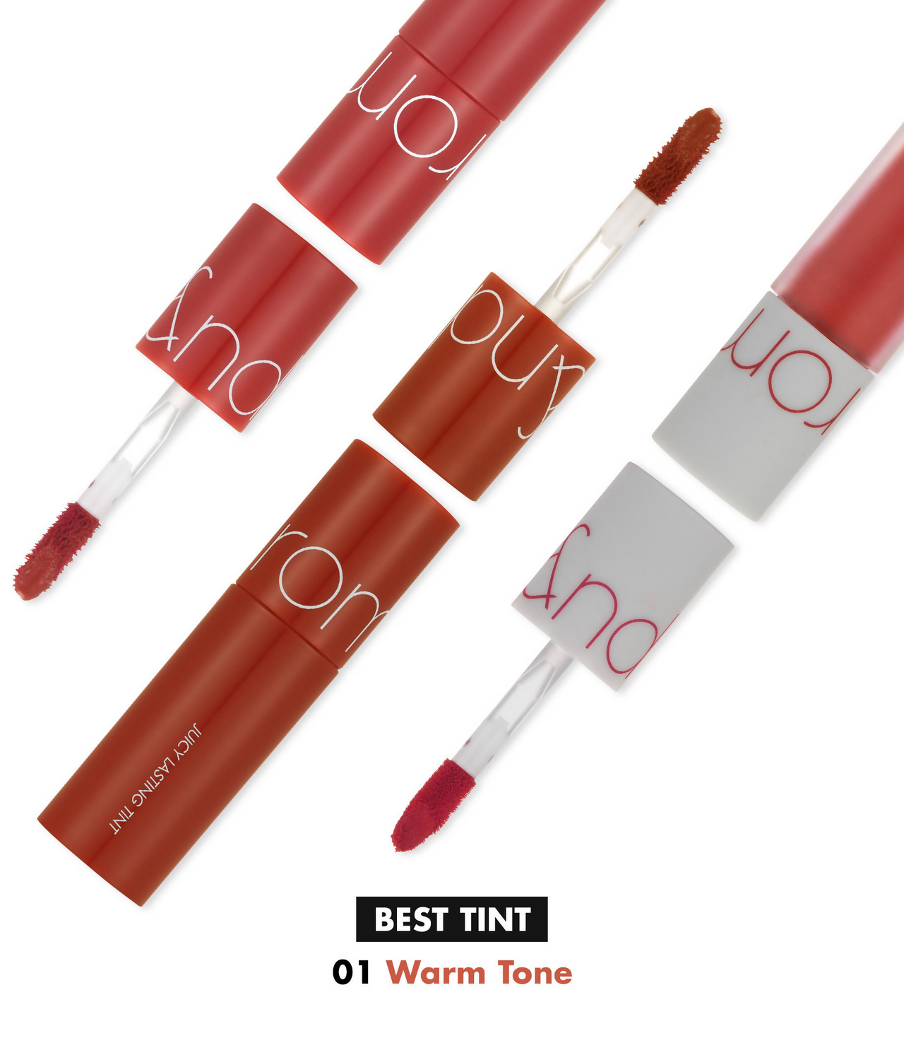 Rom&nd Best Tint Edition - 01 Warm Tone