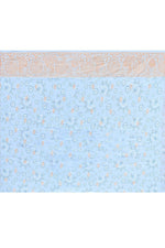 Thumbnail for Joban Fashion Light Blue Crepe Chiffon Pure Handloom Banarasi Silk Saree