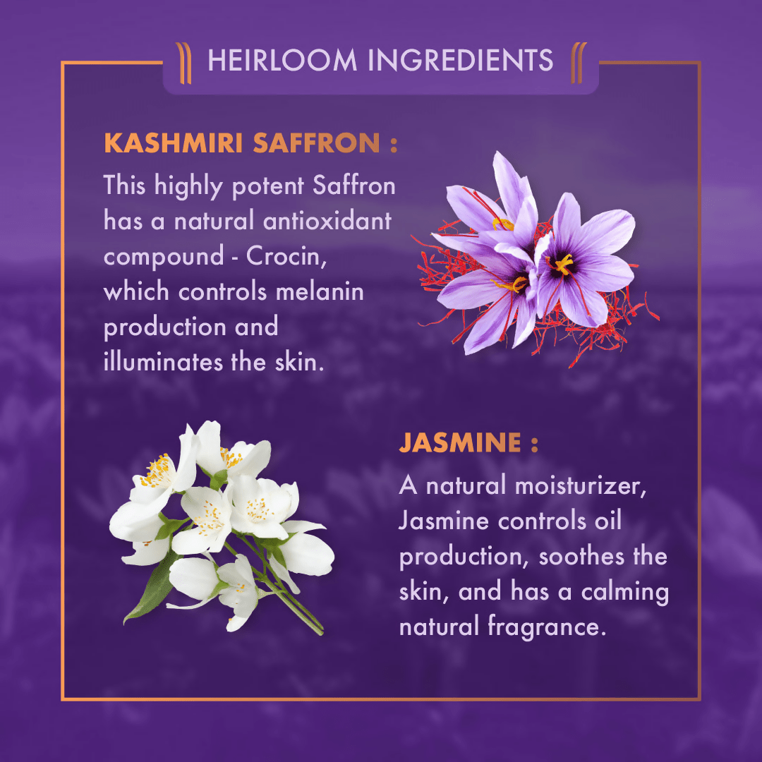 Ayuga Kashmiri Saffron Moisturizing Cream - Distacart