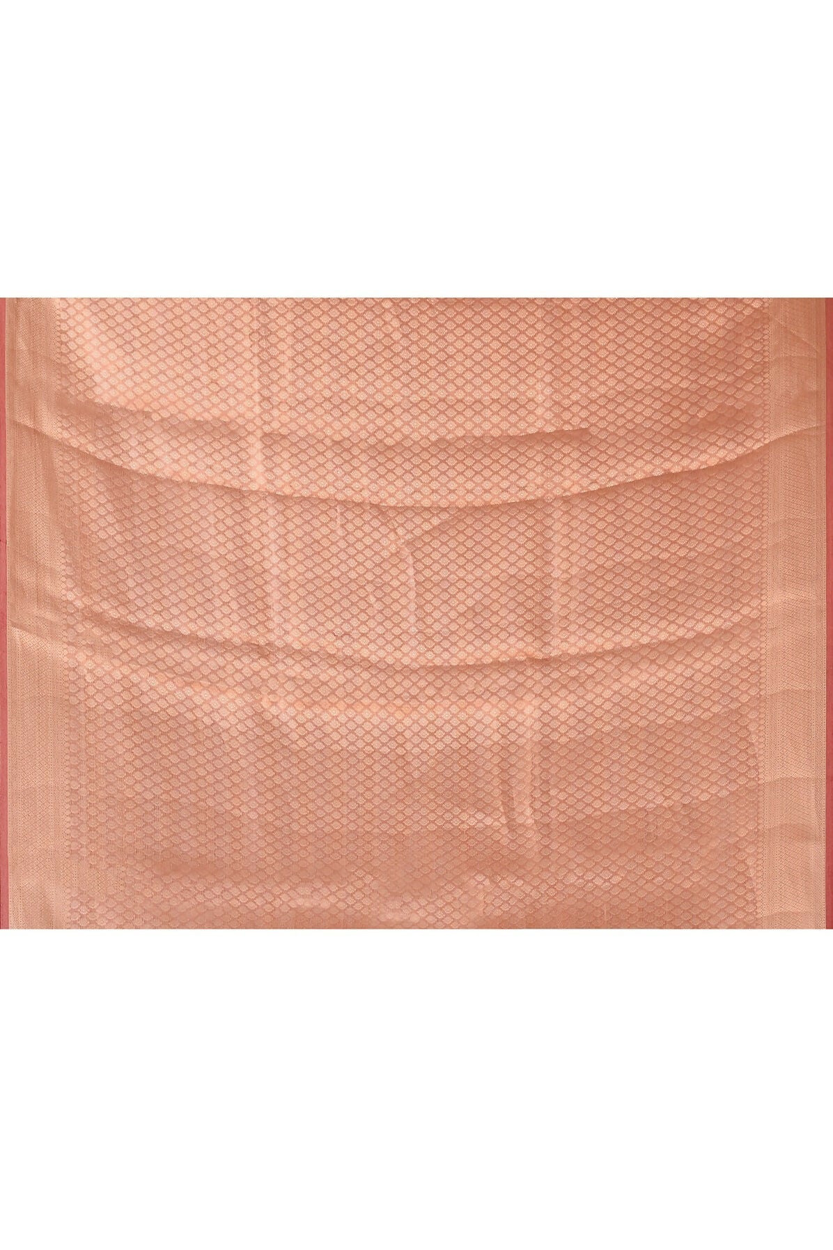 Joban Fashion Rose Gold Pure Banarasi Tissue Saree