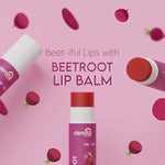 Thumbnail for Clensta Beetroot Lip Balm With Hyaluronic Acid Spf 30 With Beetroot - Distacart