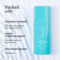 Thumbnail for Foxtale The Daily Duet Gentle Cleanser Hydrating Face Wash For Pore Cleansing, Dirt Control, Makeup Remover, For All Skin Types