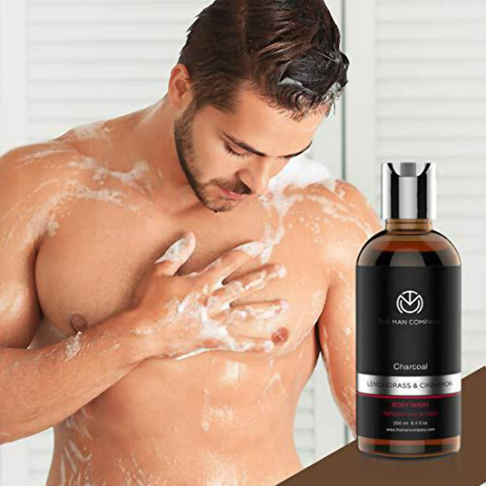 The Man Company Activated Charcoal Body Wash - Distacart