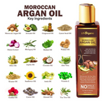 Thumbnail for LA Organo Moroccan Argan Hair Oil - Distacart