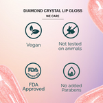 Thumbnail for Parul Garg Beauty Lip Gloss - Diamond Crystal - Distacart