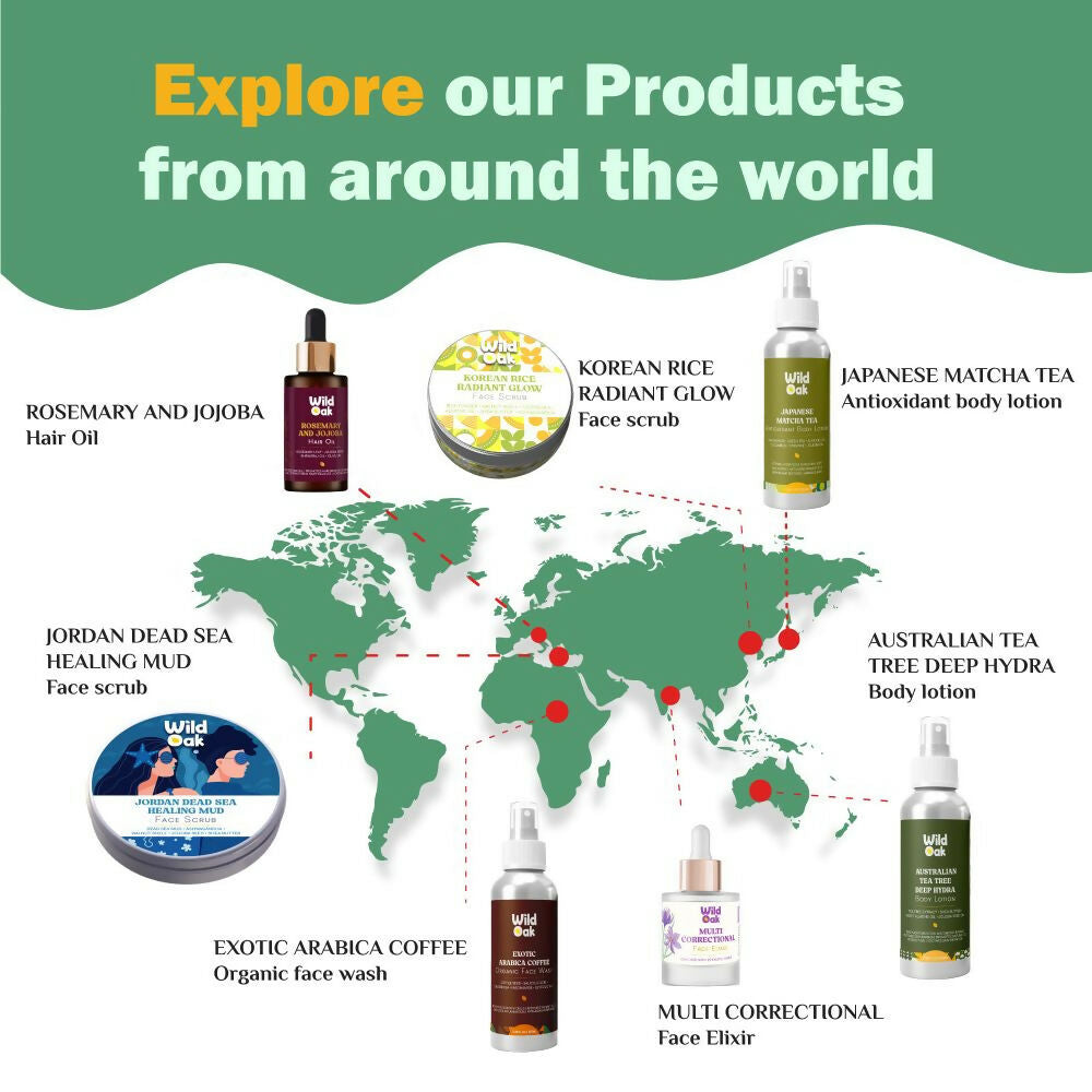 Wild Oak Exotic Arabica Coffee Organic Facewash - Distacart