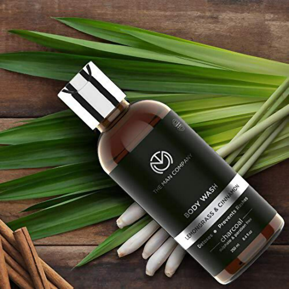 The Man Company Activated Charcoal Body Wash - Distacart