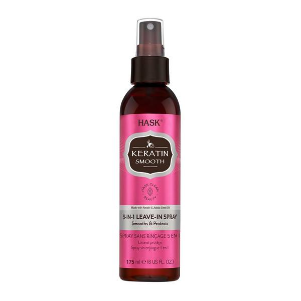 HASK Keratin Smooth 5-In-1 Leave In Spray - Distacart
