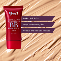 Thumbnail for Glam21 Color Match BB Foundation SPF15 - 01 Light Natural