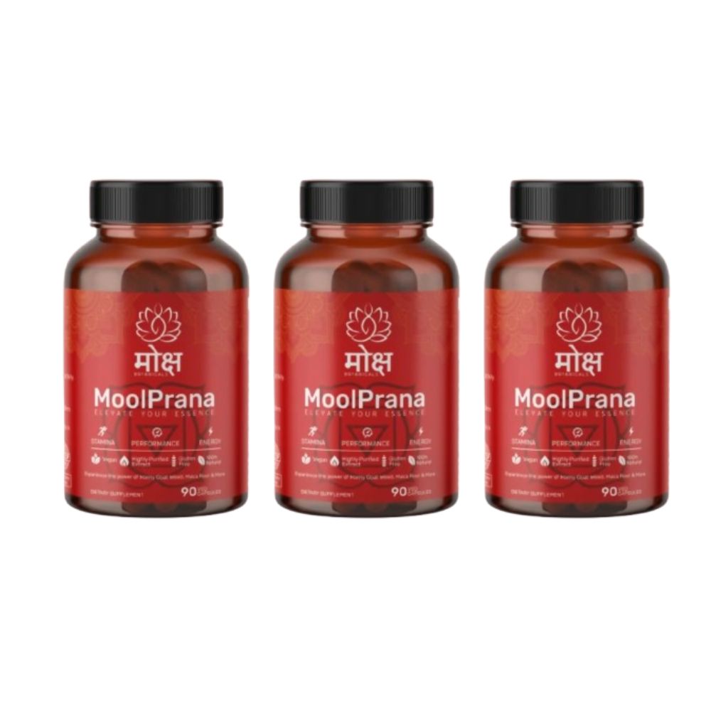 Moksha Botanicals Moolprana Capsules - Distacart
