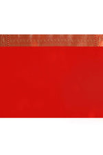 Thumbnail for Joban Fashion Red Banarasi Soft Pure Handloom Banarasi Silk Saree