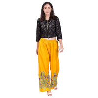 Thumbnail for Asmaani Mustard Color Digital Print Sarara