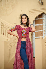 Thumbnail for VN-KA-Navratri-1189-Maroon-2