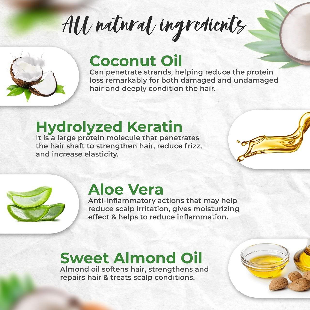 Nuskhe By Paras Ayurvedic Coconut Shampoo - Distacart