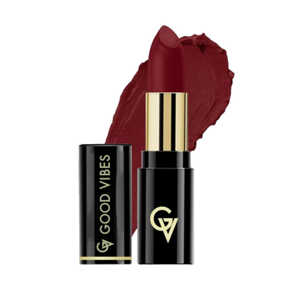 Good Vibes HydraGlow Creme Lipstick - Cherry Red - Distacart