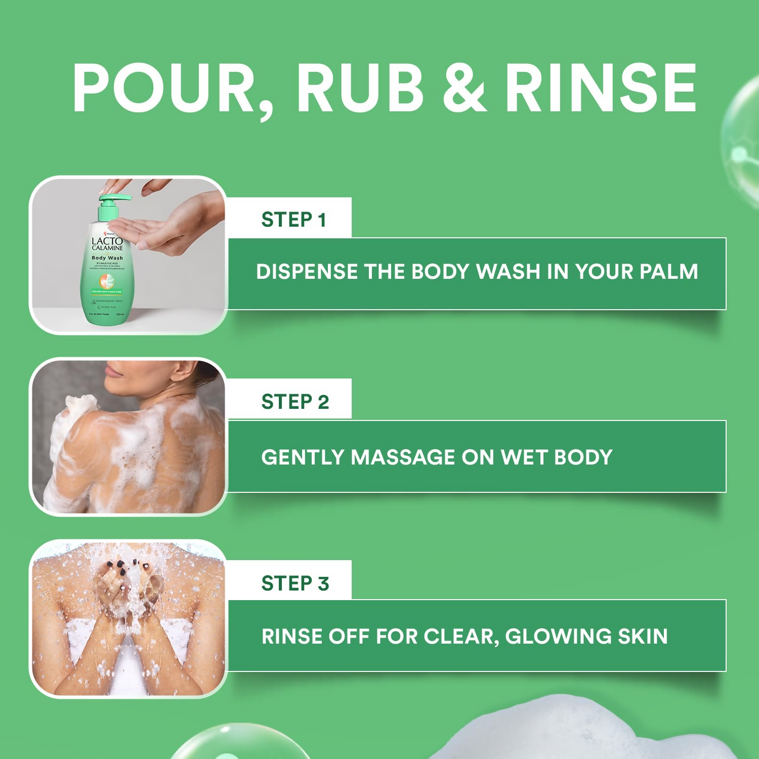 Lacto Calamine 1% Salicylic Acid Body Wash - Distacart