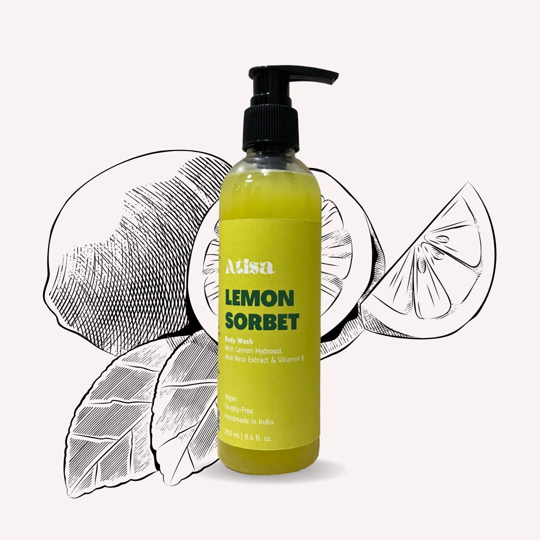 Atisa Lemon Sorbet Body Wash - Distacart