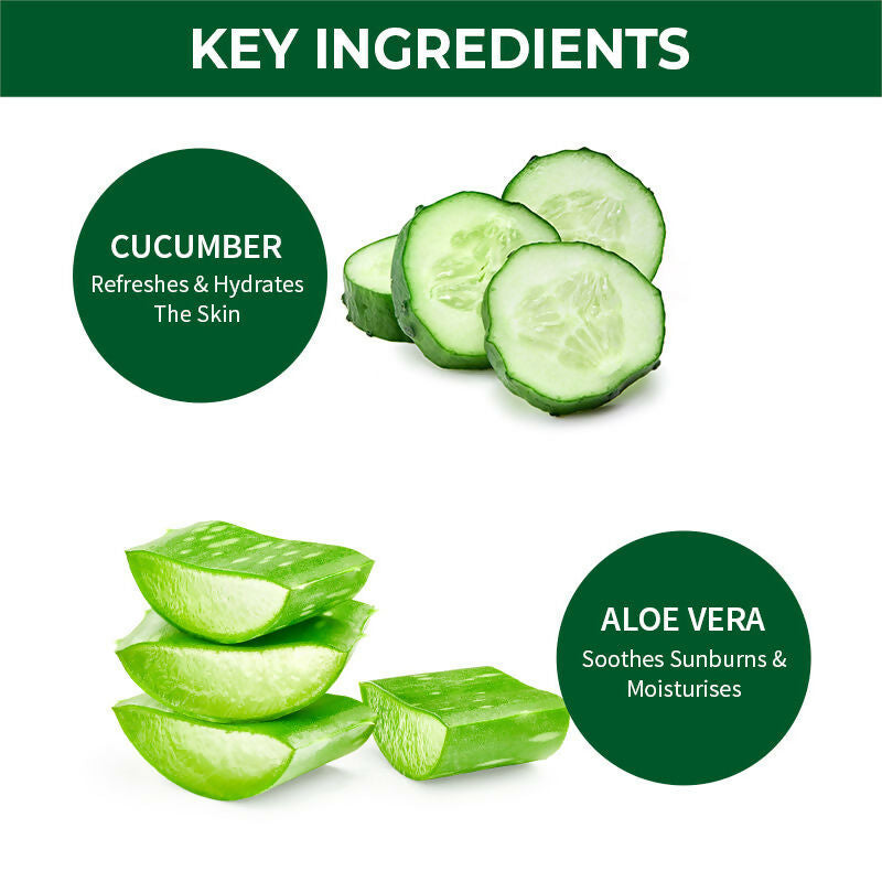 Nykaa Naturals Cucumber & Aloe Vera Face Wash for Hydrated Skin - Distacart