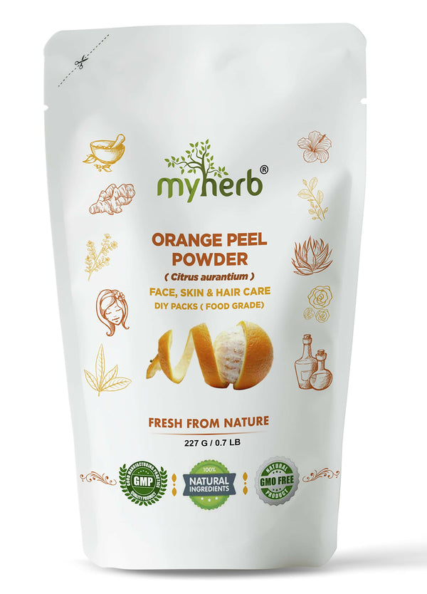 Myherb Pure Natural Organic Orange Peel Powder - Distacart