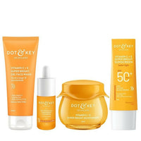Thumbnail for Dot & Key Vitamin C + E CSMS (Cleanser, Serum, Moisturizer, Sunscreen) Routine Combo