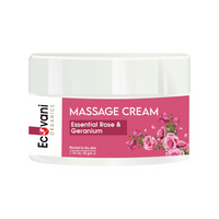 Thumbnail for Ecovani Organics Essential Rose & Geranium Massage Cream