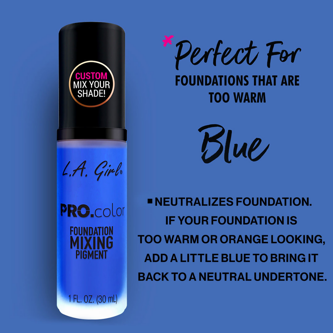 L.A. Girl Pro Color Foundation - Blue - Distacart