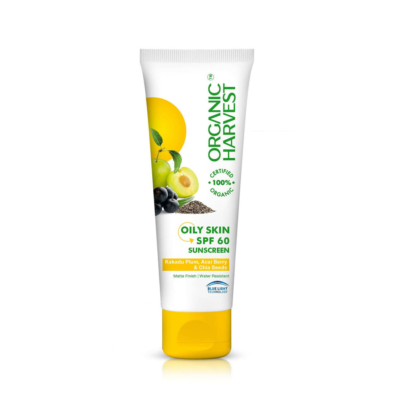 Organic Harvest Sunscreen - For Oily Skin SPF 60