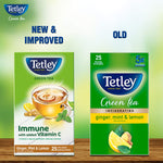 Thumbnail for Tetley Green Tea Ginger, Mint and Lemon Tea Bags