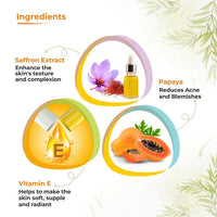 Thumbnail for Prisa Organics Saffron & Papaya Skin Lightening Cream With Alpha Arbutin SPF 20
