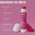 Thumbnail for Clensta Beetroot Lip Balm With Hyaluronic Acid Spf 30 With Beetroot - Distacart