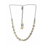 Thumbnail for Kundan and Diamond Neckpiece (Silver) - Ruby Raang - Distacart