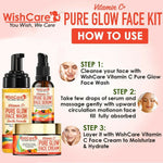 Thumbnail for Wishcare Pure Glow Vitamin C Face Kit - For Bright & Young Skin With Hyaluronic Acid & Niacinamide - Distacart