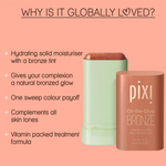Thumbnail for PIXI On The Glow Bronzer - Rich Glow - Distacart