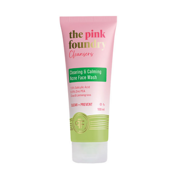 The Pink Foundry Salicylic Acid Acne Face Wash - Distacart