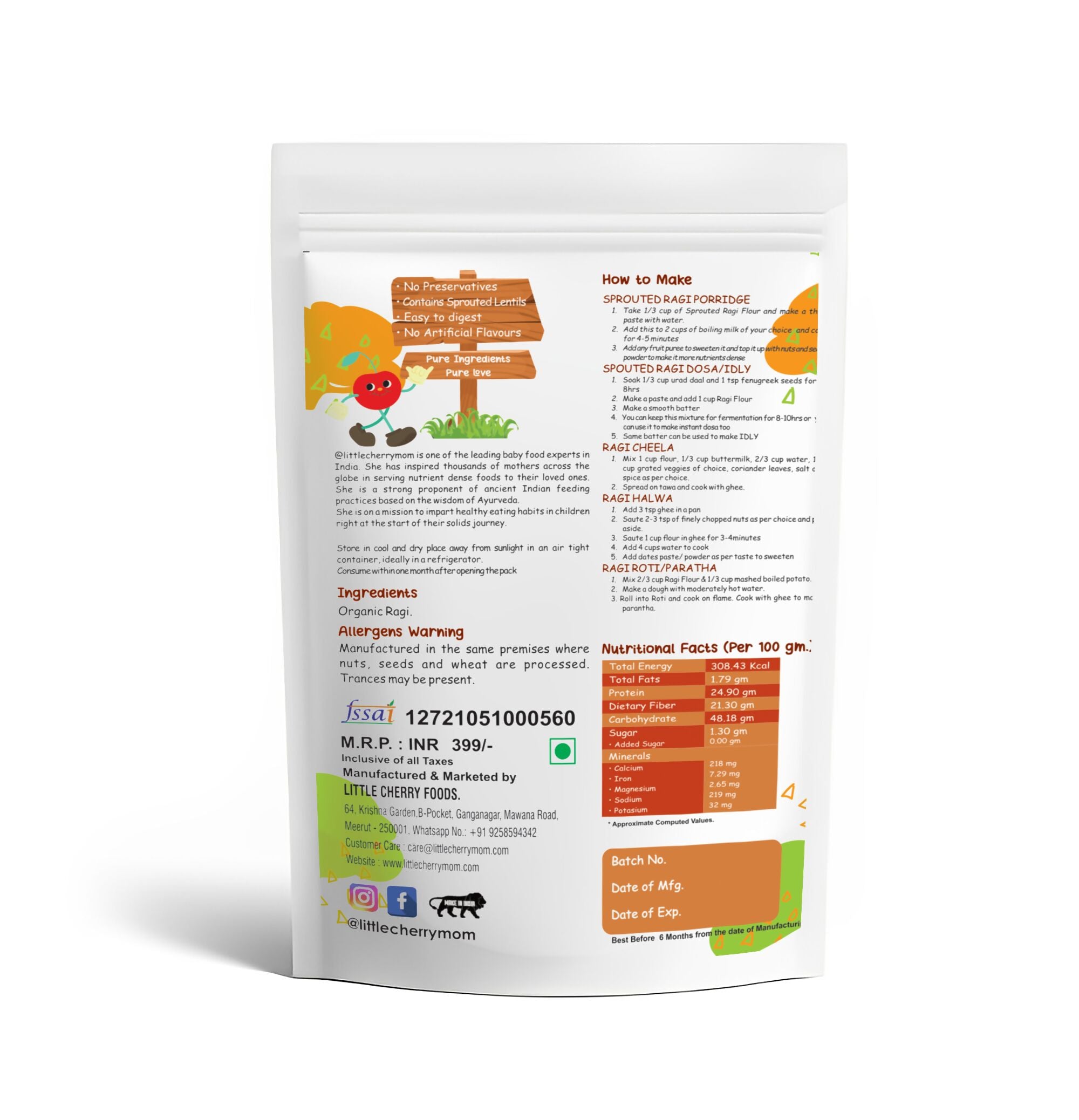 Littlecherrymom Super Millets Combo - Distacart