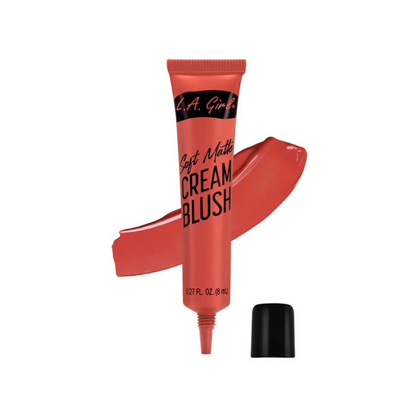 L.A. Girl Soft Matte Cream Blush - Hot Shot - Distacart