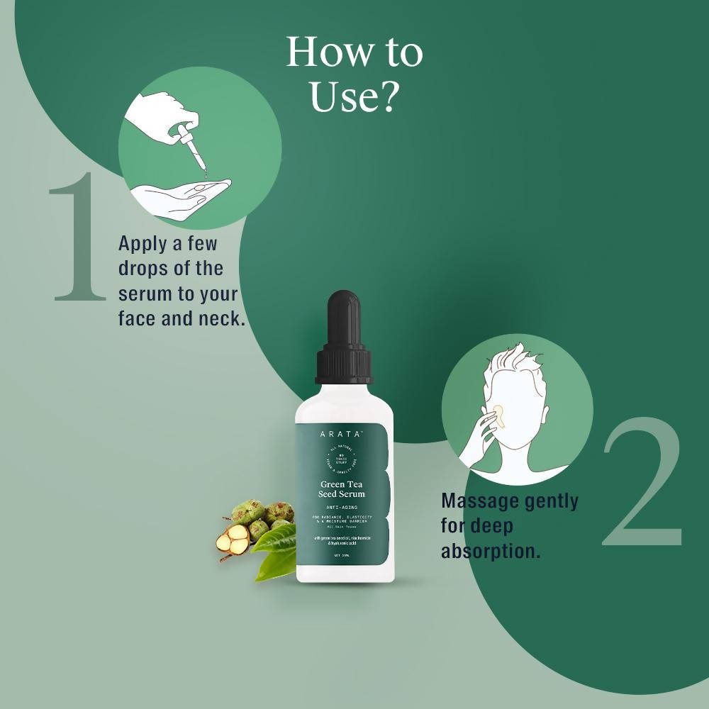 Arata Green Tea Seed Serum