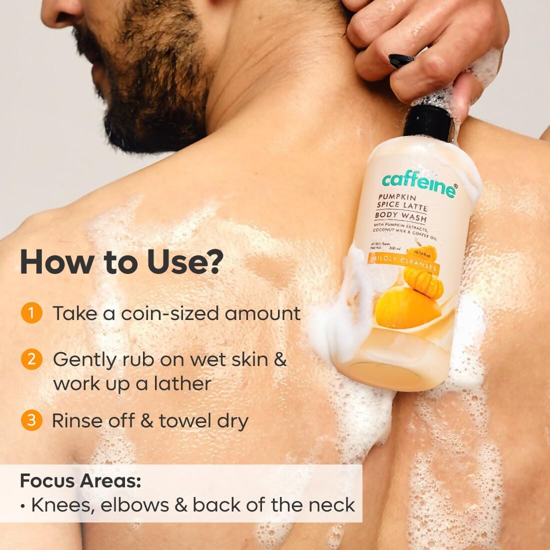 mCaffeine Pumpkin Spice Latte Body Wash - Distacart