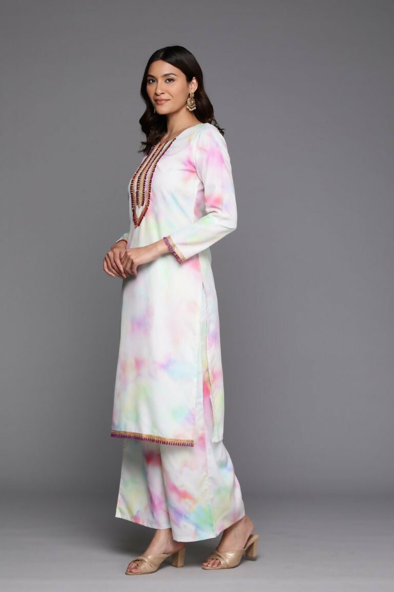 Ahalyaa Women's Traditional wear Kurta Set - Multi Color - Distacart