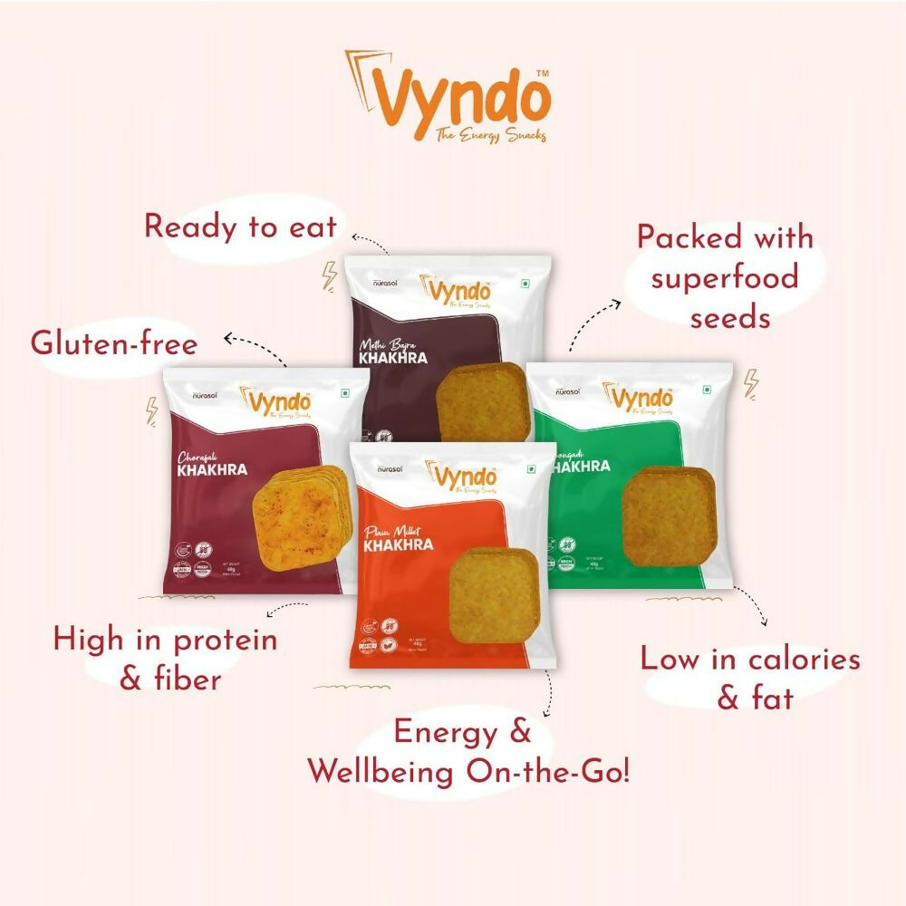 Vyndo Gluten Free Khakhra Combo - Distacart