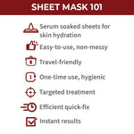 Thumbnail for Nykaa Skin Secrets Exotic Indulgence Acai Berry + Pomegranate Sheet Mask For Youthful Skin - Distacart