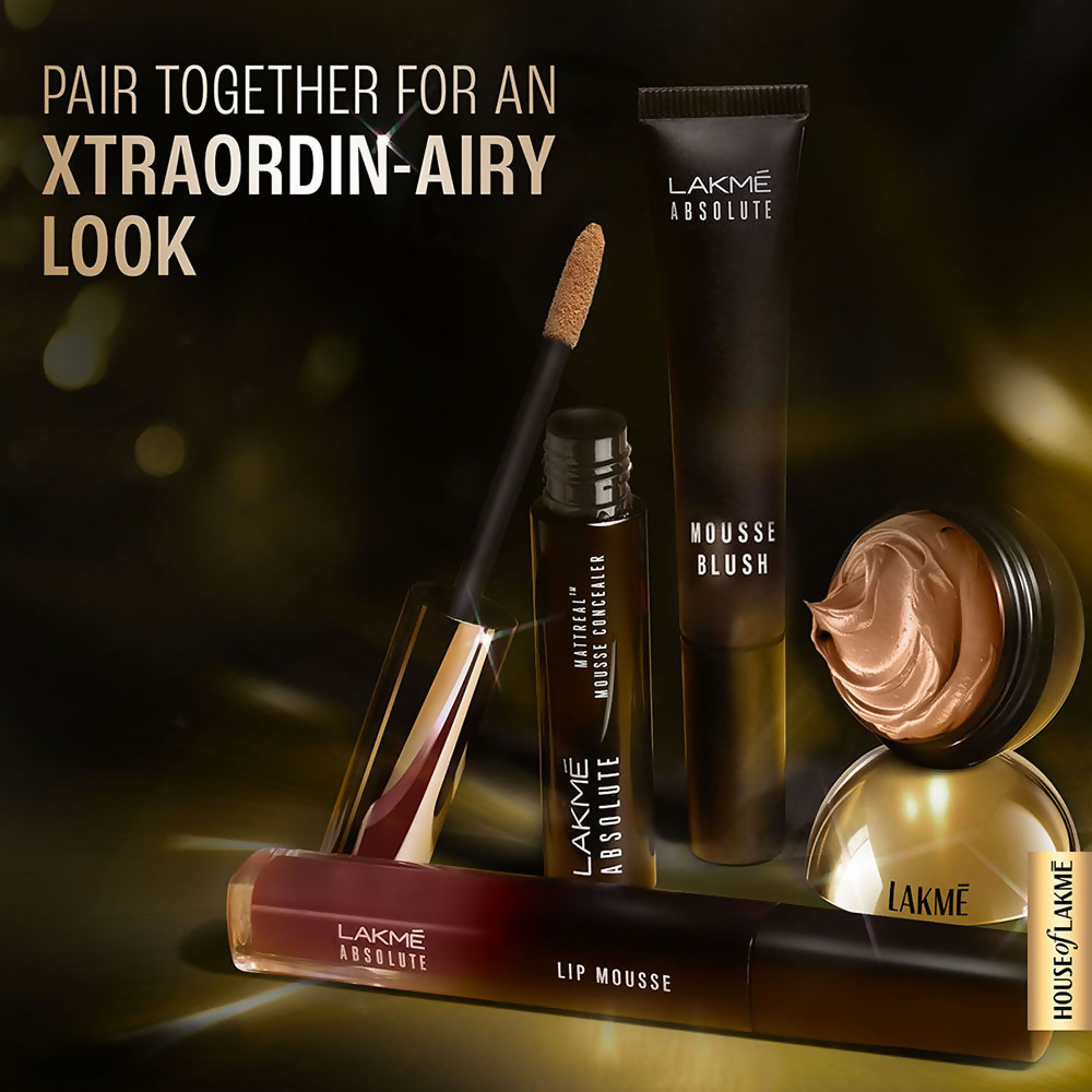 Lakme Xtraordin Airy Mattreal Mousse - Gold Med