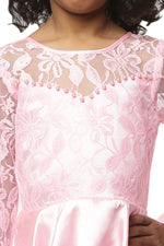 Thumbnail for Asmaani Kids Party Wear Stylish Dresses, Perfect for Parties, Functions & Vacations - Pink