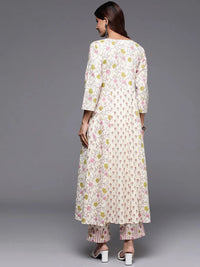 Thumbnail for https://cdn.shopify.com/s/files/1/0341/4805/7228/files/off-white-printed-cotton-a-line-kurta-with-trousers-libas-4.jpg?v=1739541496
